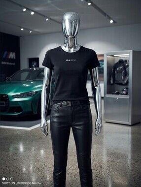 BMW MOTORRAD Black Short Sleeve Graphic Crew Tee